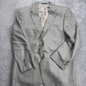 Hart Schaffner Marx Men's 44R 2 Button Blazer Houndstooth